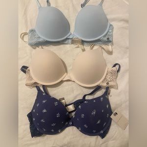 Lucky Brand 3 pack Bras